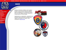 Tablet Screenshot of embomex.com